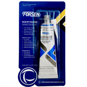 China Fonsin Blue RTV silicone sealant, 310ml general purpose RTV silicone gasket maker mega TCM tech hi temp