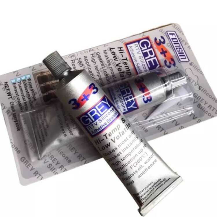 Mega Grey silicone  RTV  Gasket Maker super glue for auto parts gasket Sealant adhesive to Africa marketing cheap good quality