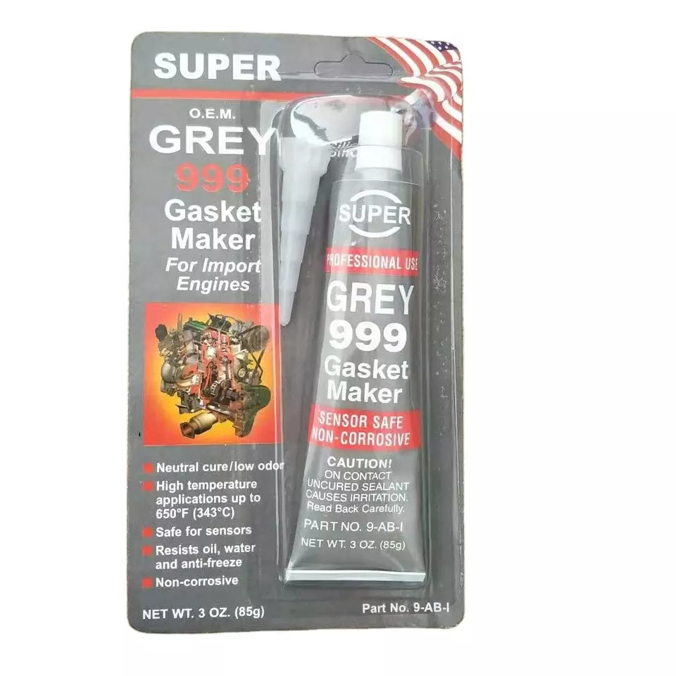 Mega Grey silicone  RTV  Gasket Maker super glue for auto parts gasket Sealant adhesive to Africa marketing cheap good quality