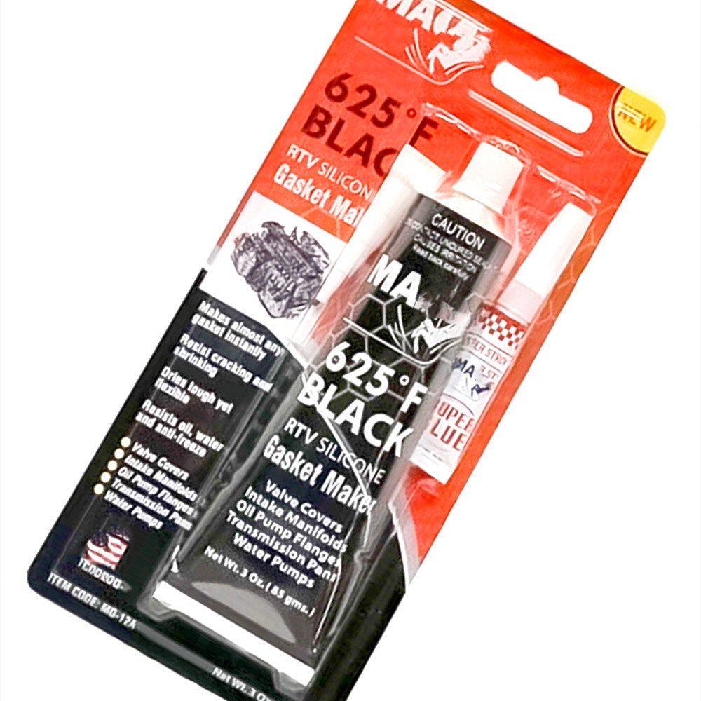 Black HIGH Temperature HT Silicone Adhesive SEALANT 70ml Heat Resistant 300'C New