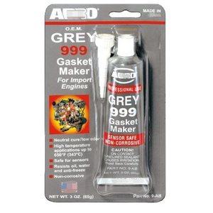 High Temperature MEGA Grey 999% RTV Silicone Gasket Maker For Car Neutral silicon sealant ABR00 999 RTV gasket maker