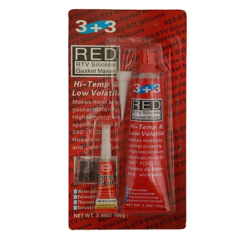 red devil industrial silicone super 999 sealant industrial glue sealant joint RTV gasekt maker