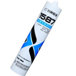 Heat Resistant Silicone Sealant Adhesive fire proof HI TEMP 310 ML tube package for auto parts, pump, valve sealant adhesive