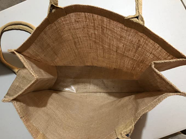 Wholesale Custom High Quality Large Eco Cotton Linen handbags Hessian Hemp Jute Grocery Shopping Tote Bags