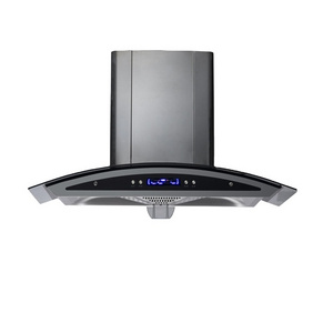 CKD commercial range hood with stainless steel color chimney