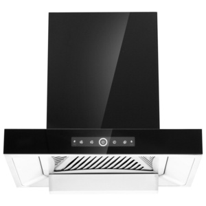 Kitchen appliance Led Lighting Slim Range Hood/chimney With Two Stainless Steel Filter