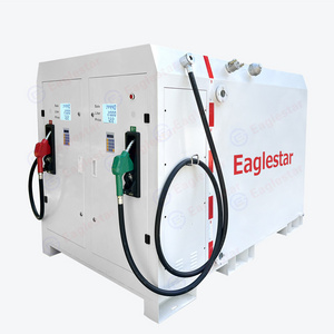 Eaglestar 1000 L -5000 L 1/2/3 Hoses Mini Mobile Gas Station Micro Portable Fuel Gas Petrol Container Gasoline Station