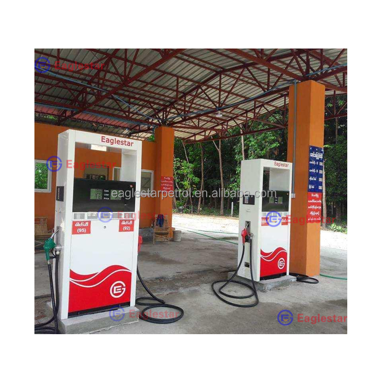 Eaglestar Cheapest Africa Popular Single/Double Nozzle Gilbarco Tokheim Fuel Dispenser for Diesel Petrol Gas Station