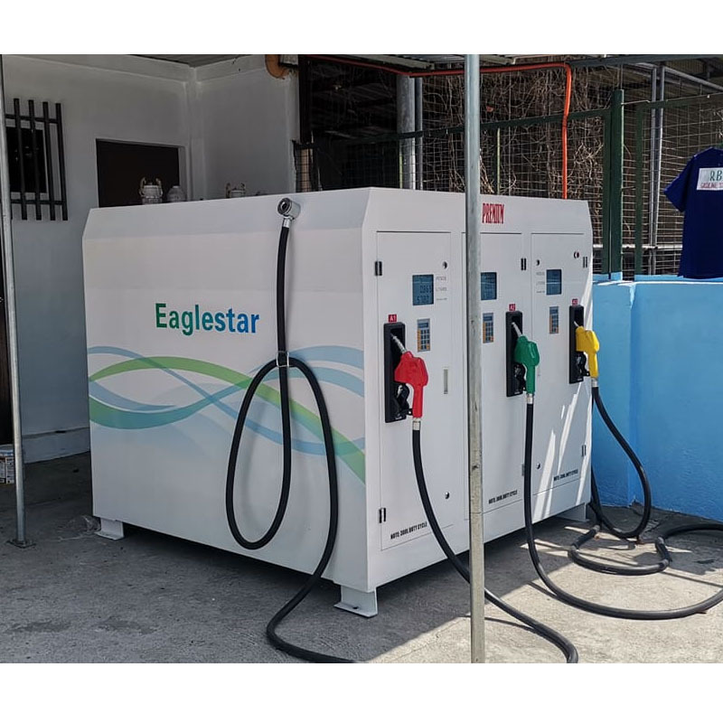 Portable Gas Fuel Station Container Station Mobile Gas Station Fuel Dispenser with automation 3000 liter