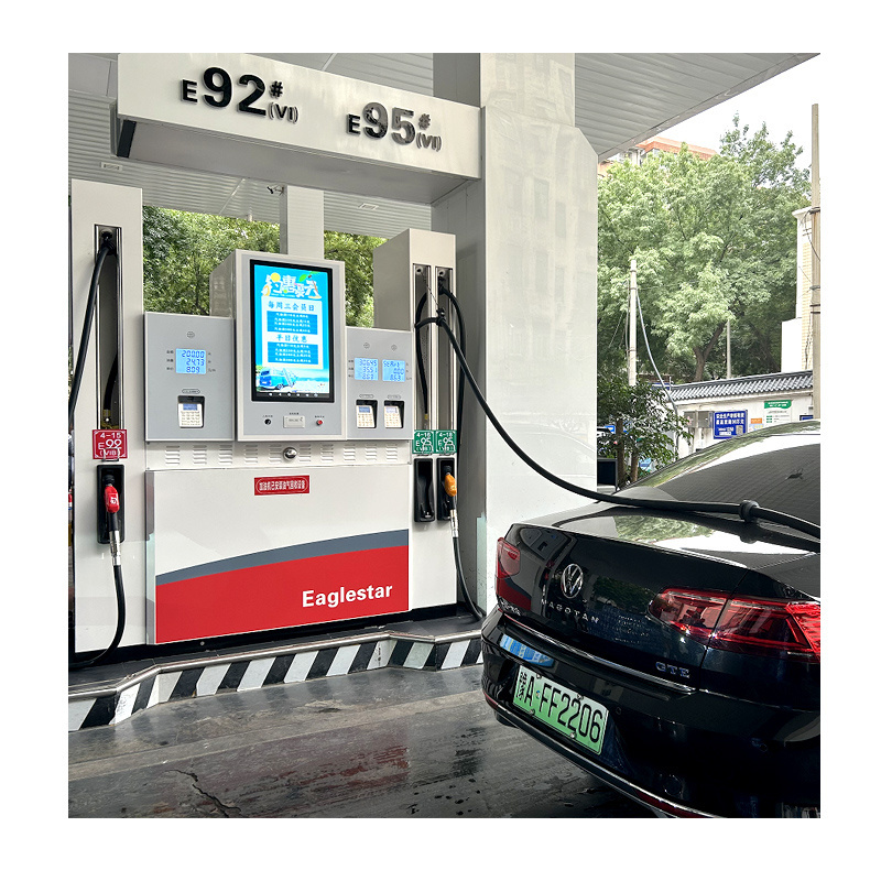 Petrol Station Gilbarco 6 Nozzles Fuel Dispenser Price Fuel Dispenser with Multimedia Retail Station Equipment