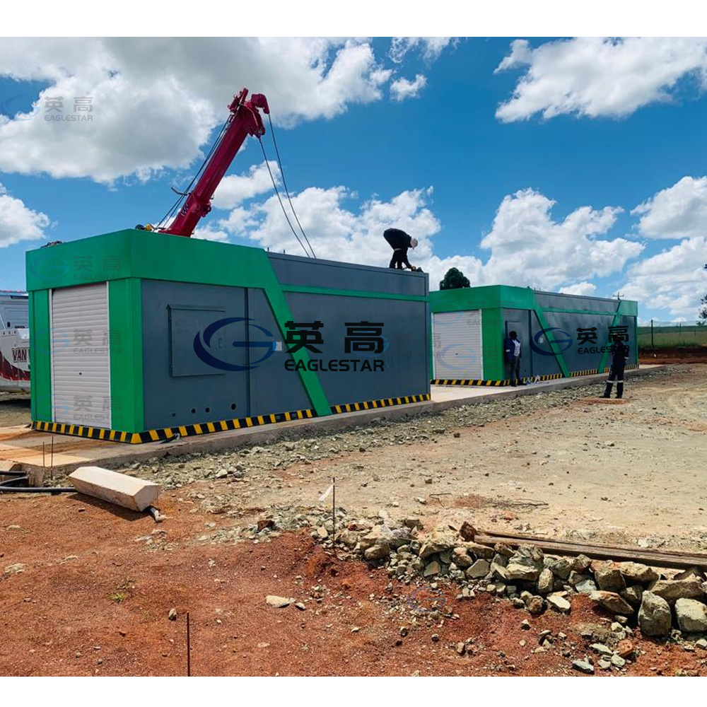 High quality floating container service mobile fuel station exported to Africa