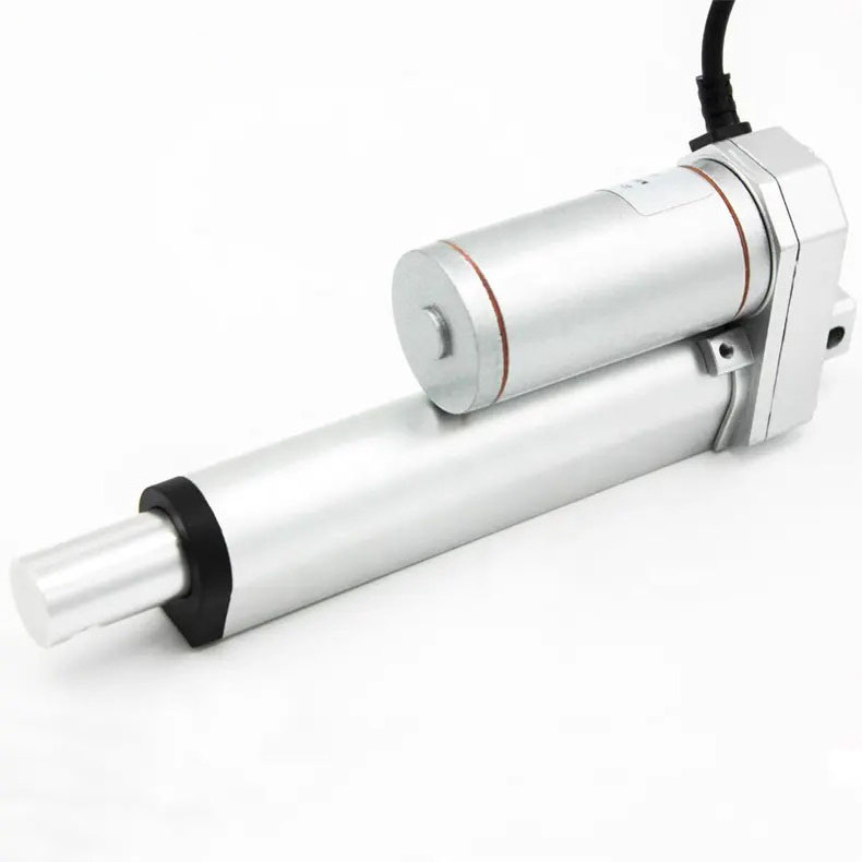 DC 12v 24v 50-500mm Micro Motor Electric Linear Actuator Stepper Motor IP65  For Automation