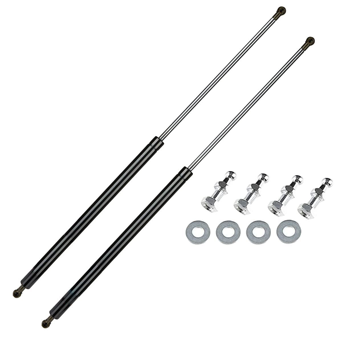 28 inch 200 Lb 889N Replacement Lift Supports Gas Strut Spring Shock for Heavy Lids Trap Door Truck Sled Trailer Tonneau Cover