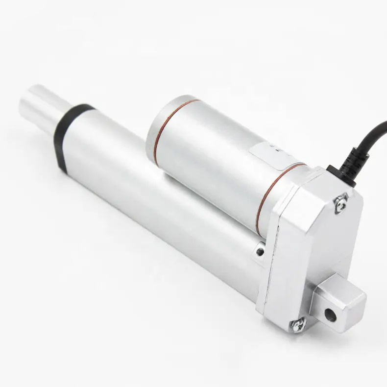 DC 12v 24v 50-500mm Micro Motor Electric Linear Actuator Stepper Motor IP65  For Automation