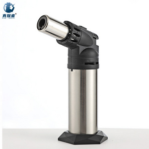 GASTORCH GF-911New Products Refillable Flame Jet Piezo Igniter Butane Cigar Torch Lighter For Smoking