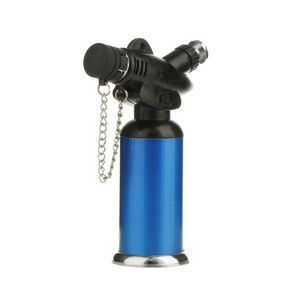 GF-861 Cheap Jet Flame Mini Refillable Gas Butane Cigar Torch Lighter for Smoking