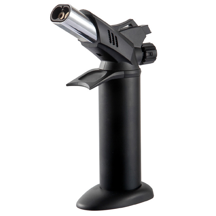 Gf-8761A Outdoor Kitchen Jet Gun Gas 2 Flame Butane Torch Lighter Powerful