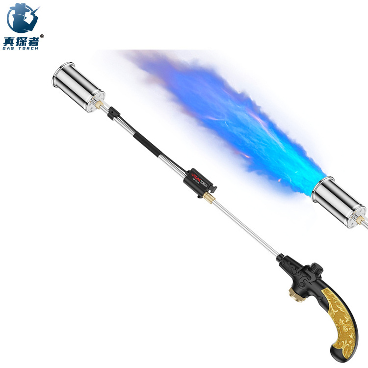 GF-8016 ZHENTANZHE Powerful ce garden propane weeding burner butane torch lighter long