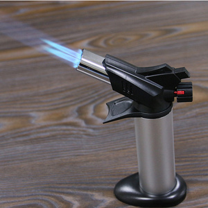 Gf-8761A Outdoor Kitchen Jet Gun Gas 2 Flame Butane Torch Lighter Powerful