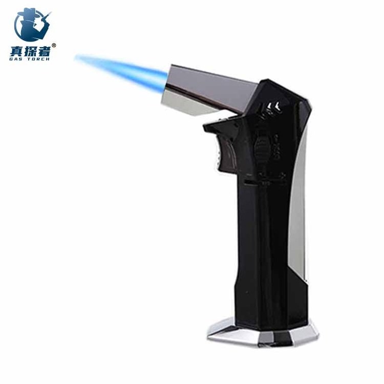 GF-915 custom logo new metal windproof refillable gas eagle torch lighter for kitchen