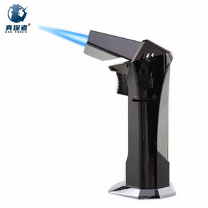 GF-915 new model windproof adjustable flame refillable gas eagle torch lighter