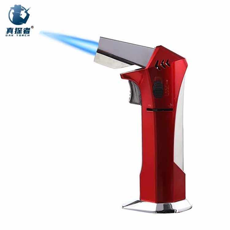 GF-915 custom logo new metal windproof refillable gas eagle torch lighter for kitchen