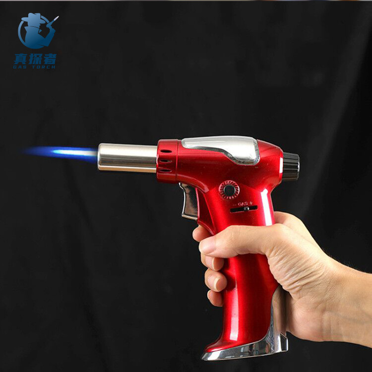 Gf-905 2024 Soldering Torch Welding Tool Flame Kitchen Cooking Butane Torch Gas Jet Lighter Windproof