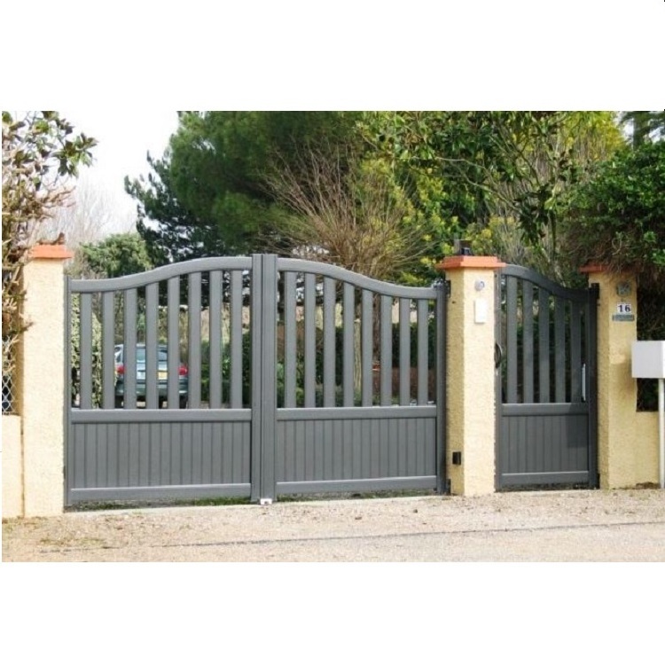 Simple and Main Gate Design Home/ Joint Aluminum Farm Gates Double Swing Gate