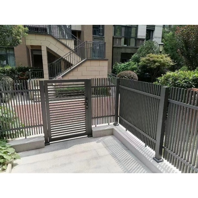 Simple Aluminium Exterior Picket Fence Budget-Friendly Fencing Trellis & Gates