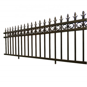 Simple Aluminium Exterior Picket Fence Budget-Friendly Fencing Trellis & Gates