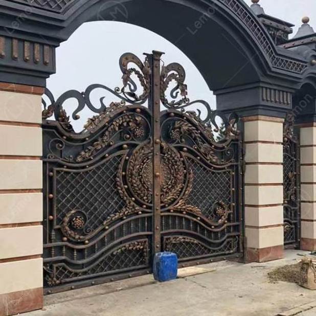 designs of wrought iron gates & iron gate electric and iron home gate