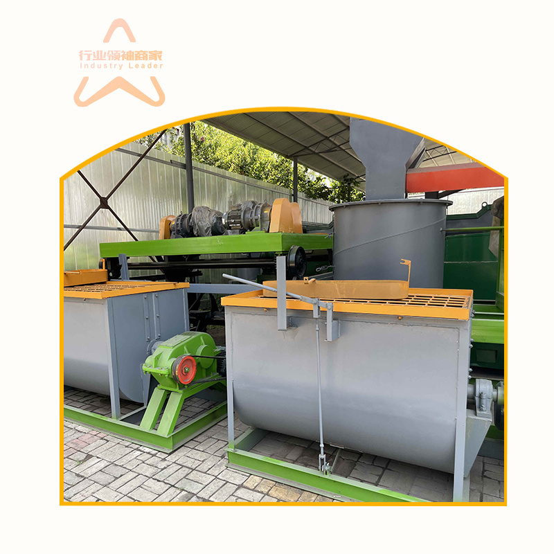 Professional Fertilizer Mixing Tank Multi-functional Organic Fertilizer Mixer With Lowest Price Scraper Mixer Paddle