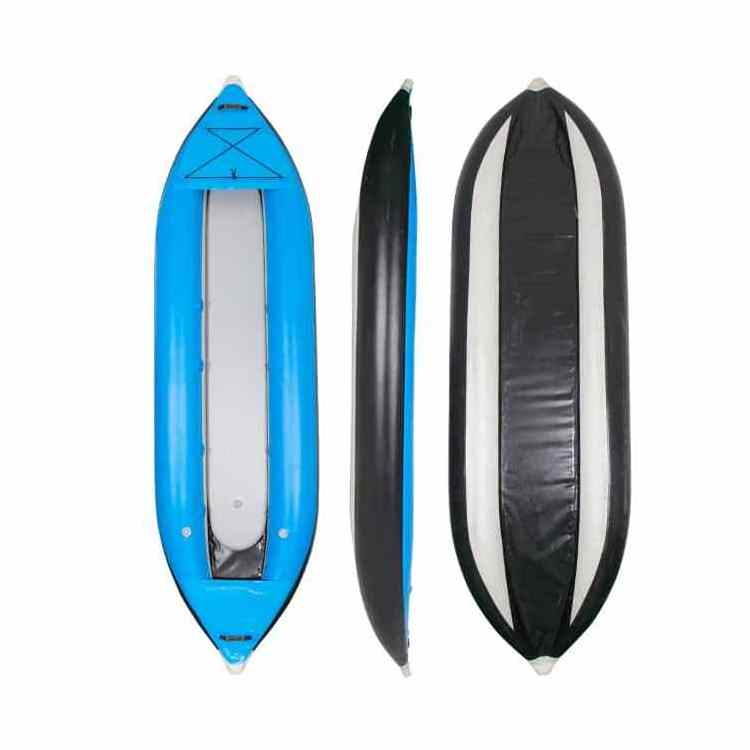 Factory Supply Customized Durable PVC Fishing Kayak Ocean Cayak Rowing Kayak Boat Double Kayak 2 Person