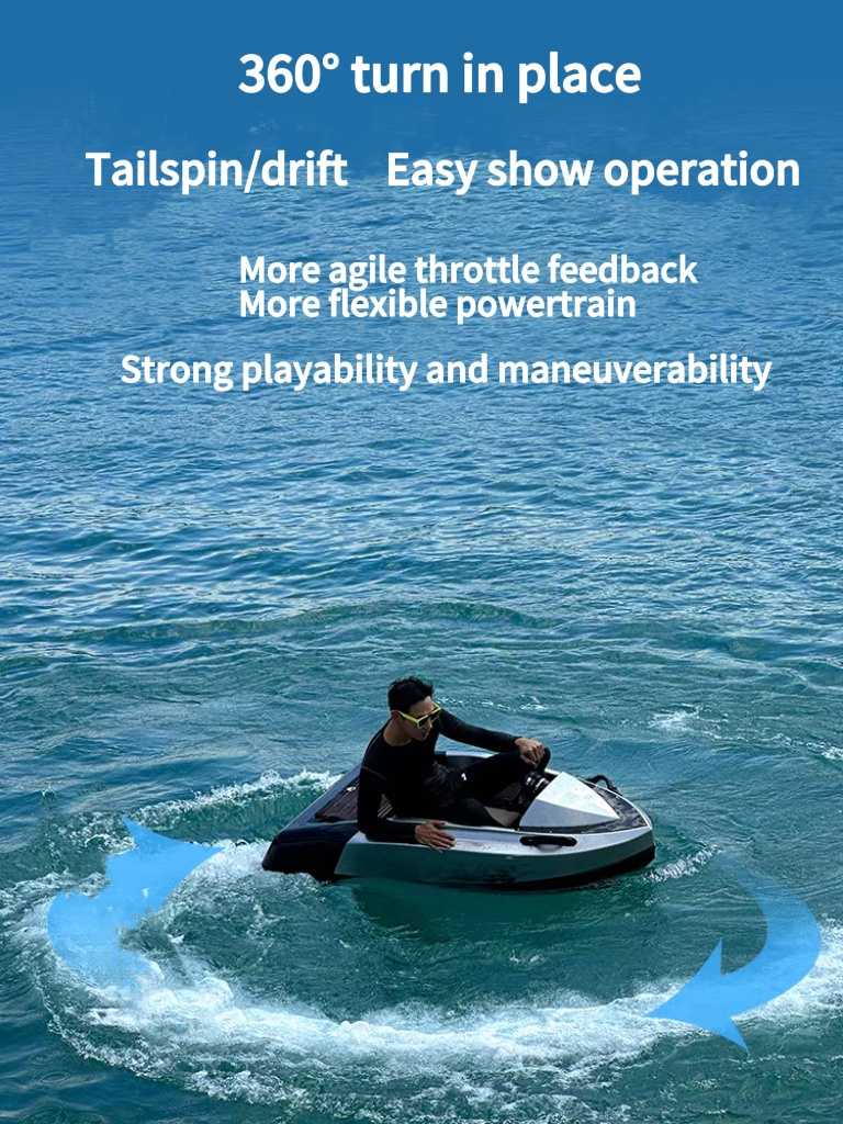 Mini electric Kart boat Water sports water skiing entertainment multi-purpose fishing boat