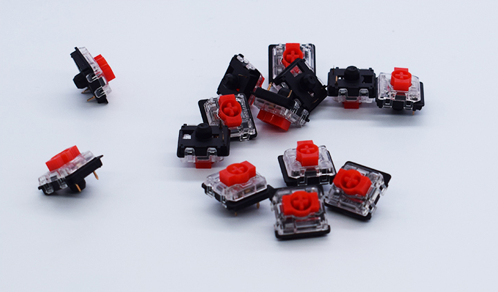 Newly arrival GATERON  KS-33 3 pin blue red brown customized DIY Hot swap low profile 2.0 mechanical keyboard switch