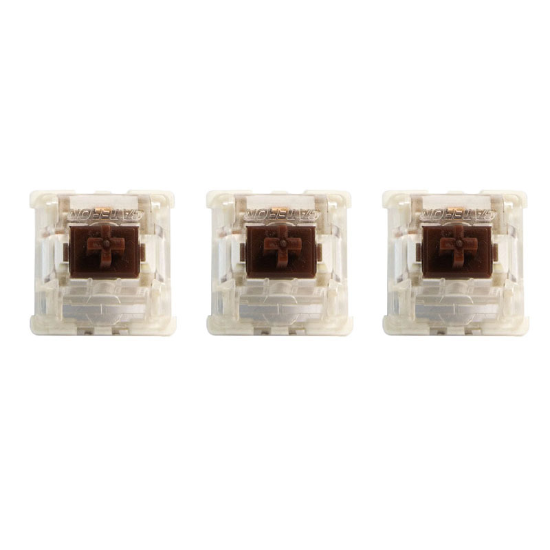 Gateron KS-9 3-pin 5-pin silent switch customized tactile brown  RGB   DIY hot swap gaming mechanical keyboard switch