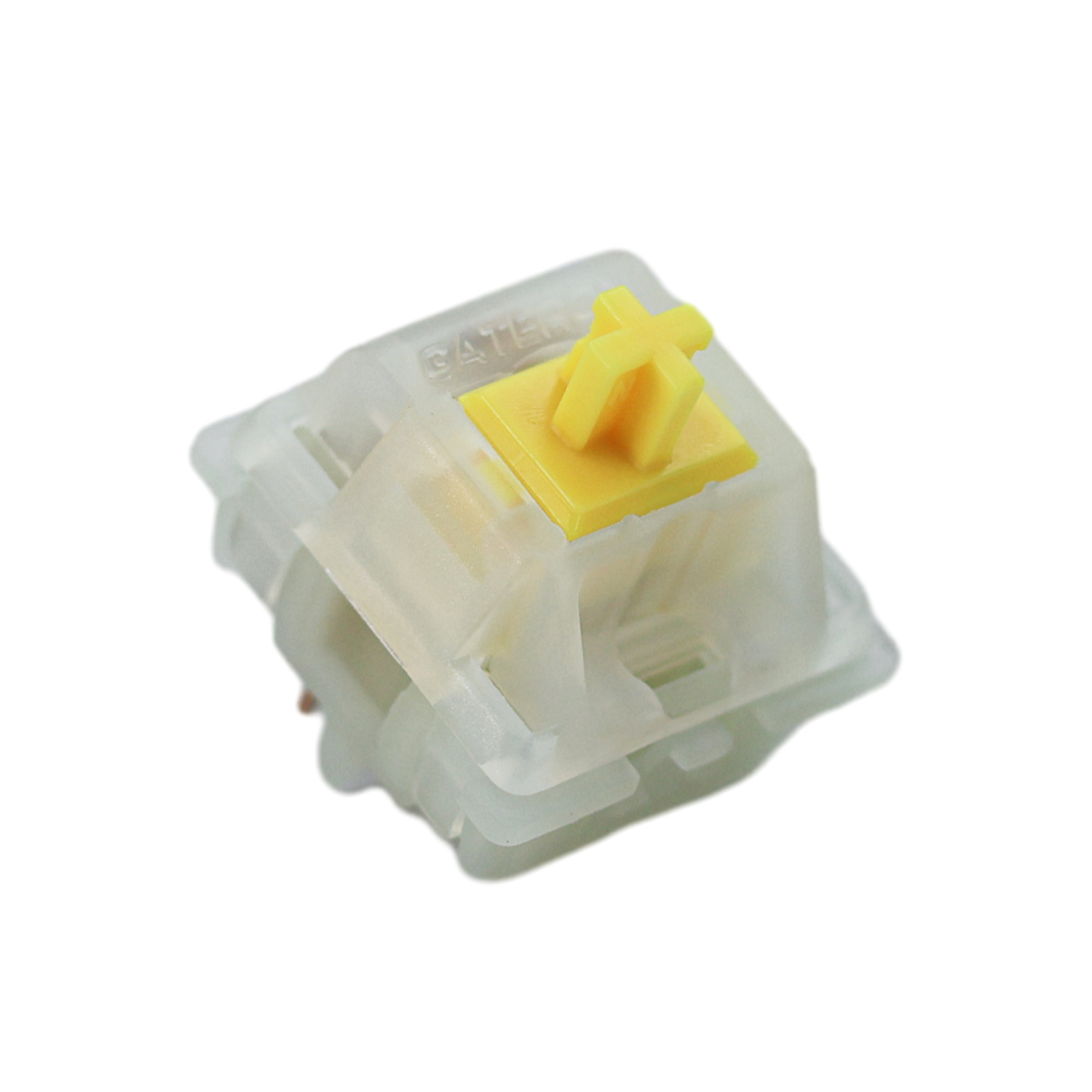 2021 New arrival GATERON KS-3 X1 Milky Yellow Pro linear 5 pin gaming mechanical keyboard switch