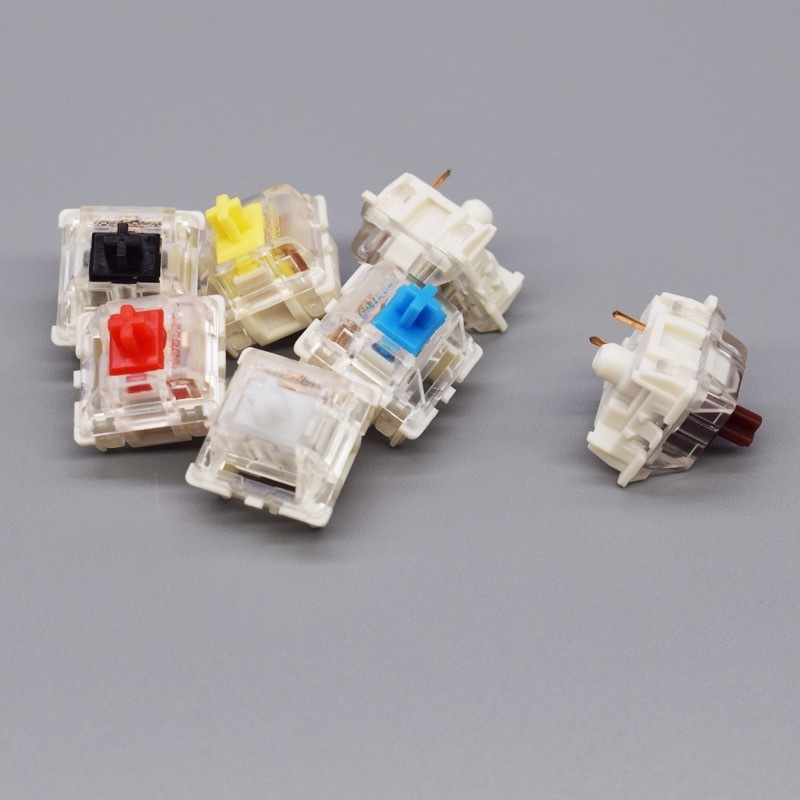 GATERON KS-9 RGB 3pin  hyper yellow brown black red white blue green mechanical keyboard switch