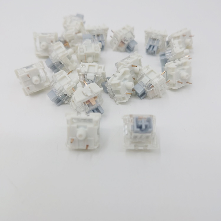 2021 New arrival GATERON KS-9 Silver Pro linear 3 pin 45g RGB SMD gaming mechanical keyboard switch