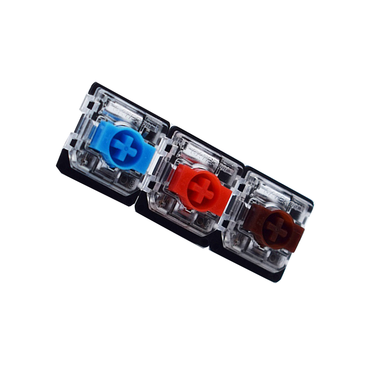 Newly arrival GATERON  KS-33 3 pin blue red brown customized DIY Hot swap low profile 2.0 mechanical keyboard switch