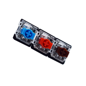 Newly arrival GATERON  KS-33 3 pin blue red brown customized DIY Hot swap low profile 2.0 mechanical keyboard switch