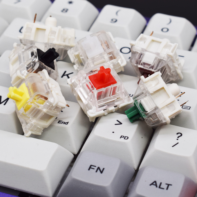 GATERON KS-9 RGB 3pin  hyper yellow brown black red white blue green mechanical keyboard switch