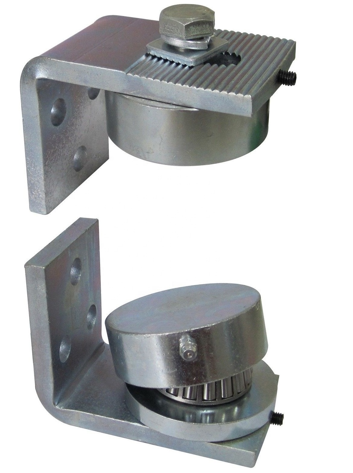 Swing Gate Accessories Bottom Gate Welding Hinge With L Shape Bracket