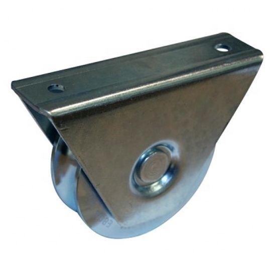 Popular V Groove Double Bearings Sliding Hardware Sliding Gate Wheel for Sliding Window and Gate