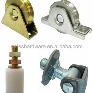 Zinc plated  Y V U H groove sliding gate wheel ,sliding door roller accessory