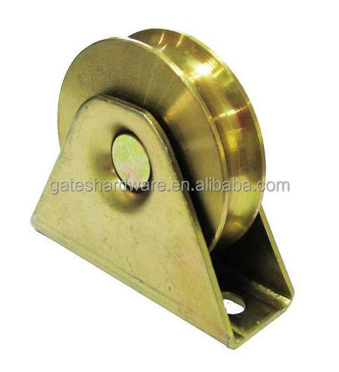 H U V Y groove pulley wheel with bearing for sliding gate wheel sliding door roller