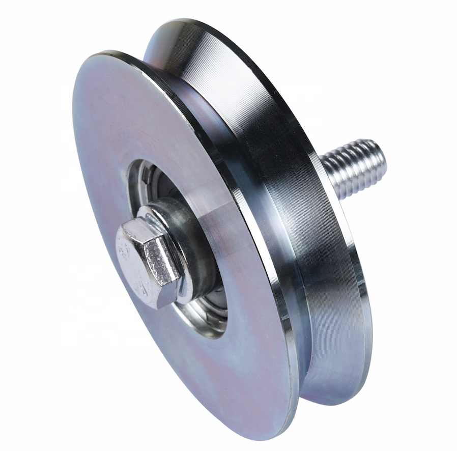 H U V Y groove pulley wheel with bearing for sliding gate wheel sliding door roller