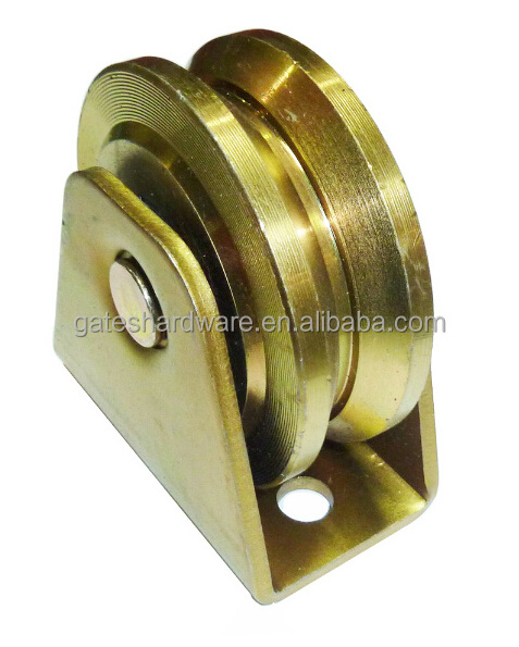 H U V Y groove pulley wheel with bearing for sliding gate wheel sliding door roller