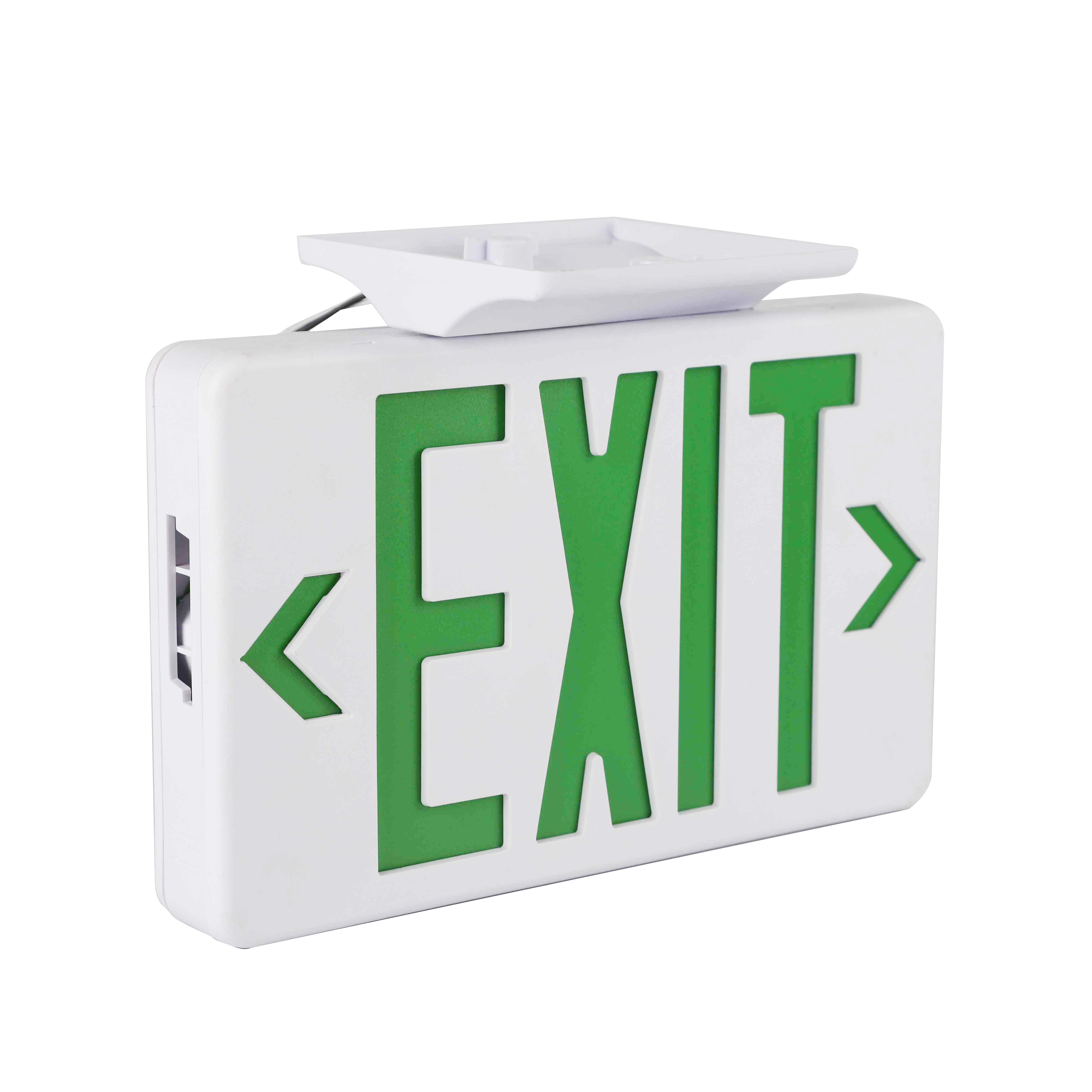 LED Exit sign lights, 6 pcs LED battery powered emergency sign