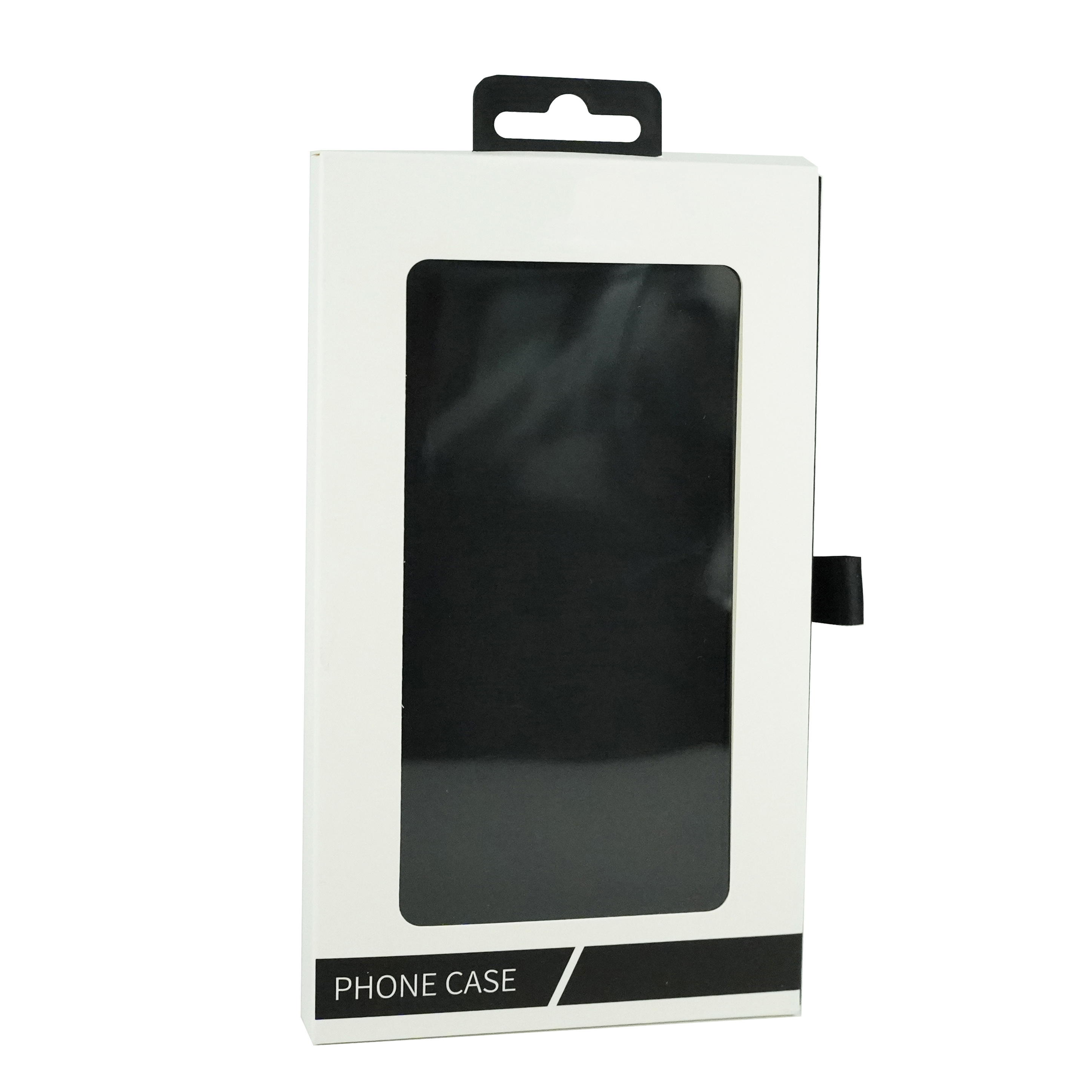 Custom Cell Phone Case Packaging Drawer Box Mobile Phone Case paper Box With Clear Window for iphone case